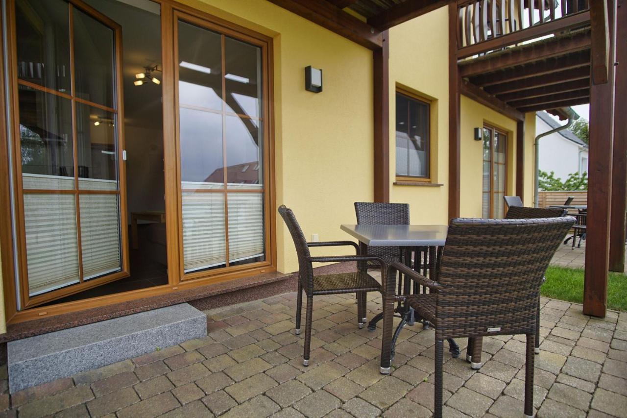 Schicke Fewo Mit Terrasse, Gratis Nutzung Vom Ahoi Erlebnisbad Und Sauna In Sellin - Haus De Niege Wech Fewo 02 Thiessow Esterno foto